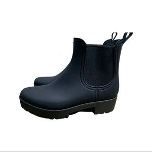 Jeffrey Campbell Platform Chelsea Rain Boot